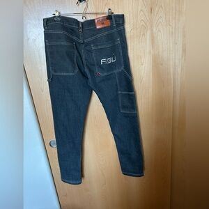 FUBU Black Relaxed Jeans Classic Style